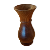 Wooden vase