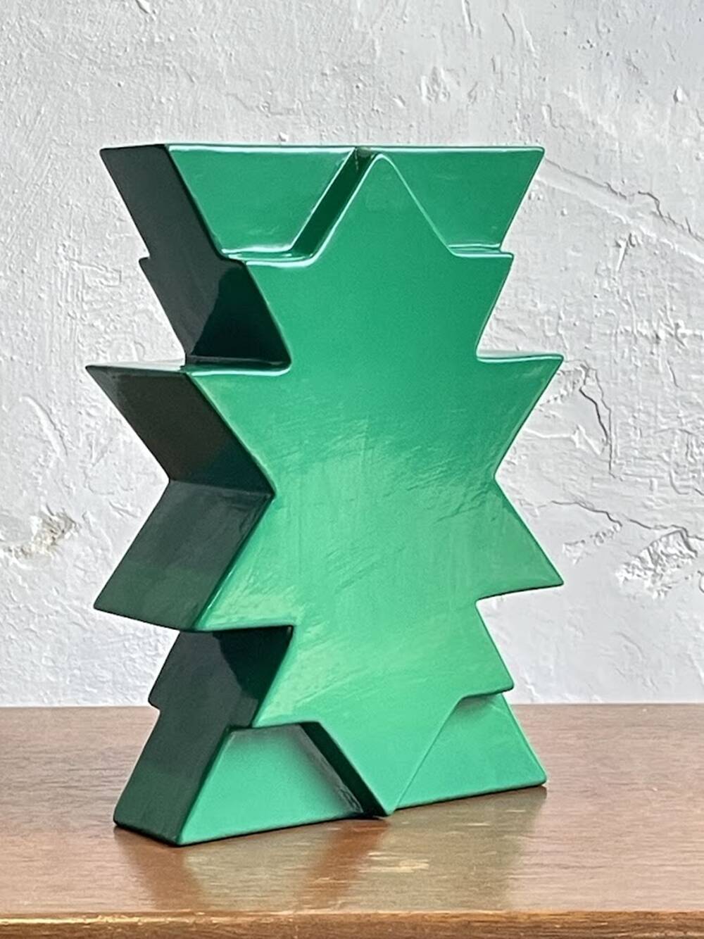 Vase en céramique de style Memphis « Ilios » par Florio Keramia, années 1990