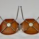Pair of teak chairs, Arne Jocobsen 6O series No. 7.