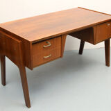 1950s desk in walnut