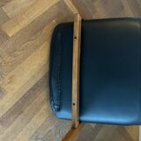 Teak and Skai Armchair