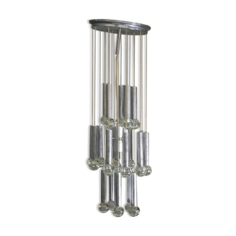 Pendant chandelier by Gaetano Sciolari, 70s