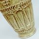 1960s 70s bay keramik VASE floorvase 72 40 beige and brown relief pattern