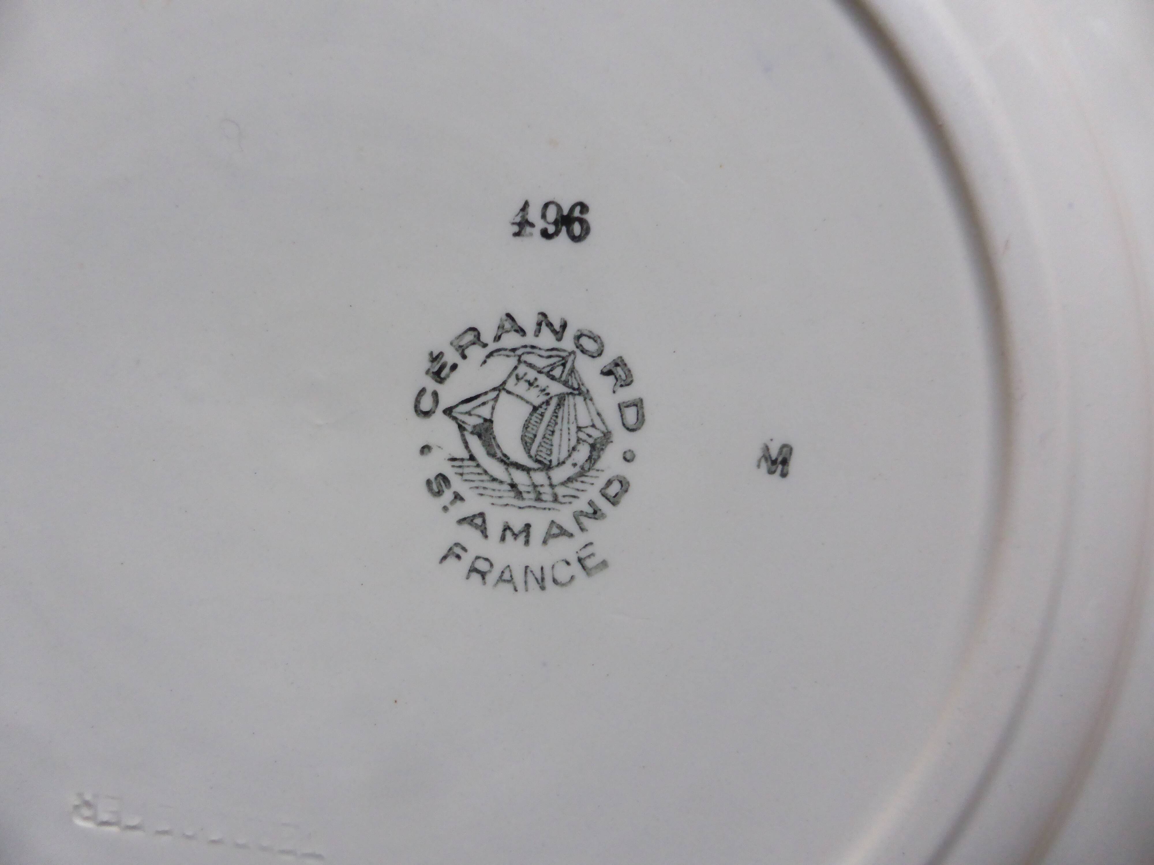 Serving dish from the French manufacturer St Amand