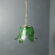 Vintage Murano glass pendant light, for Mazzega, 1960s