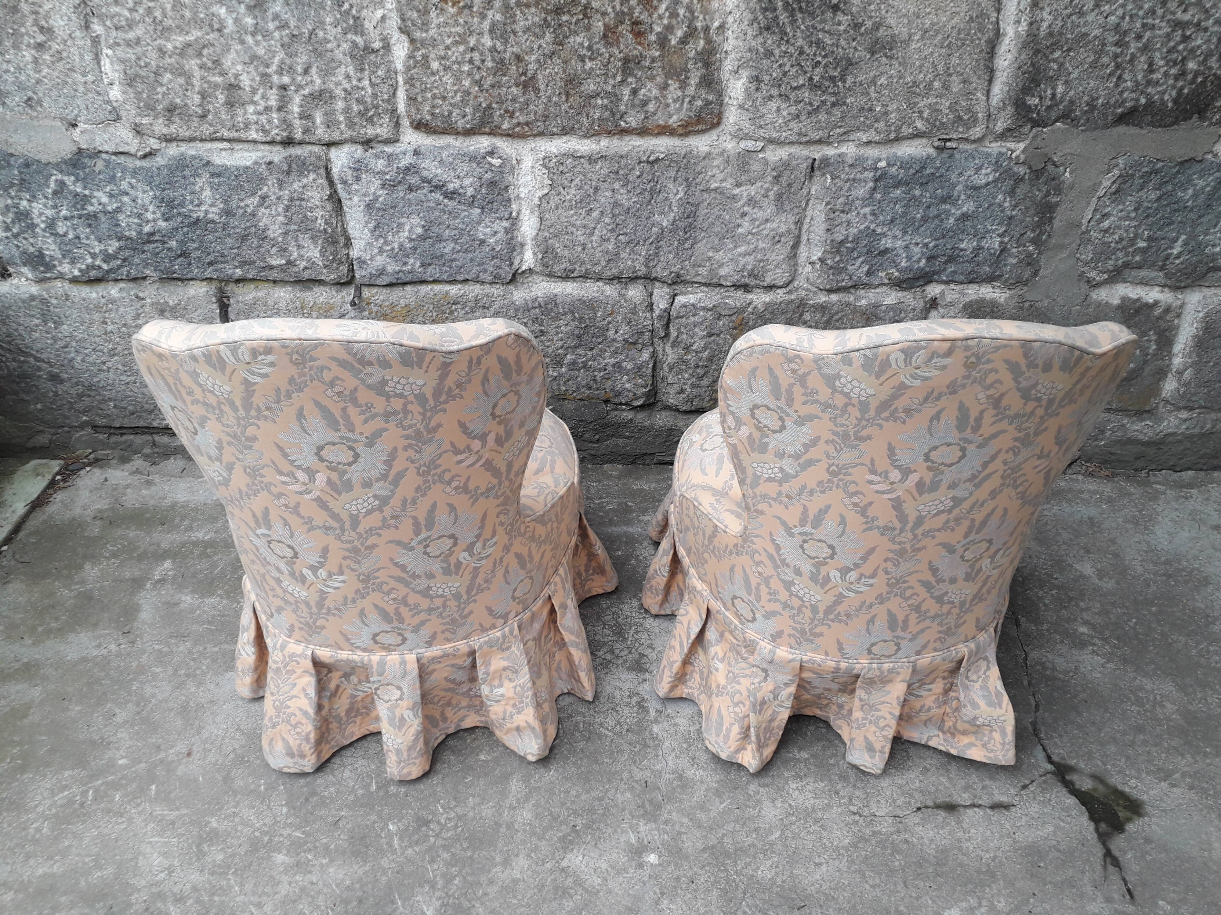 Pair of toad chairs