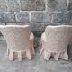 Pair of toad chairs