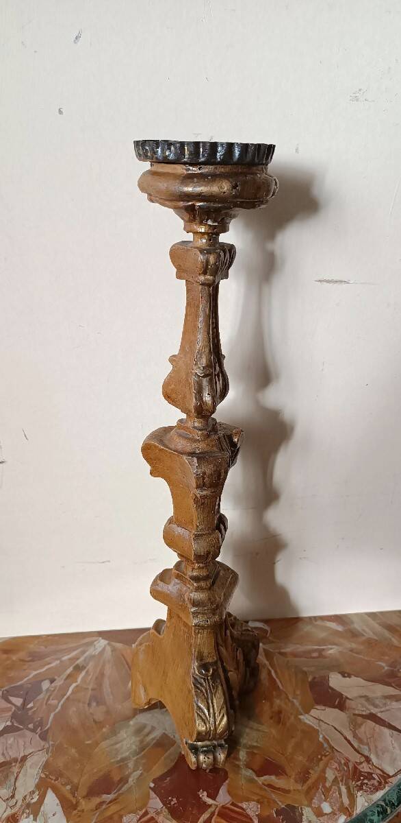 Antique giltwood chandelier in the Louis XIV style - 18th century