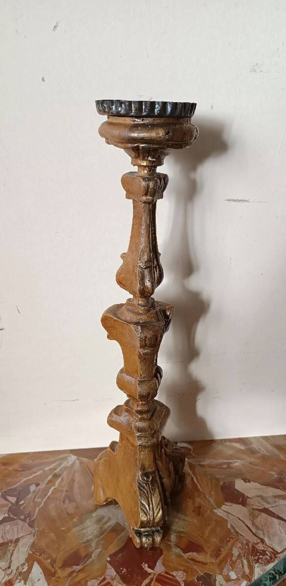 Antique giltwood chandelier in the Louis XIV style - 18th century