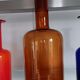 Gul vase by otto brauer - holmegaard kastrup - denmark
