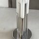 Vintage 1960s Nason, Mazzega, Murano Glass and Metal floor lamp