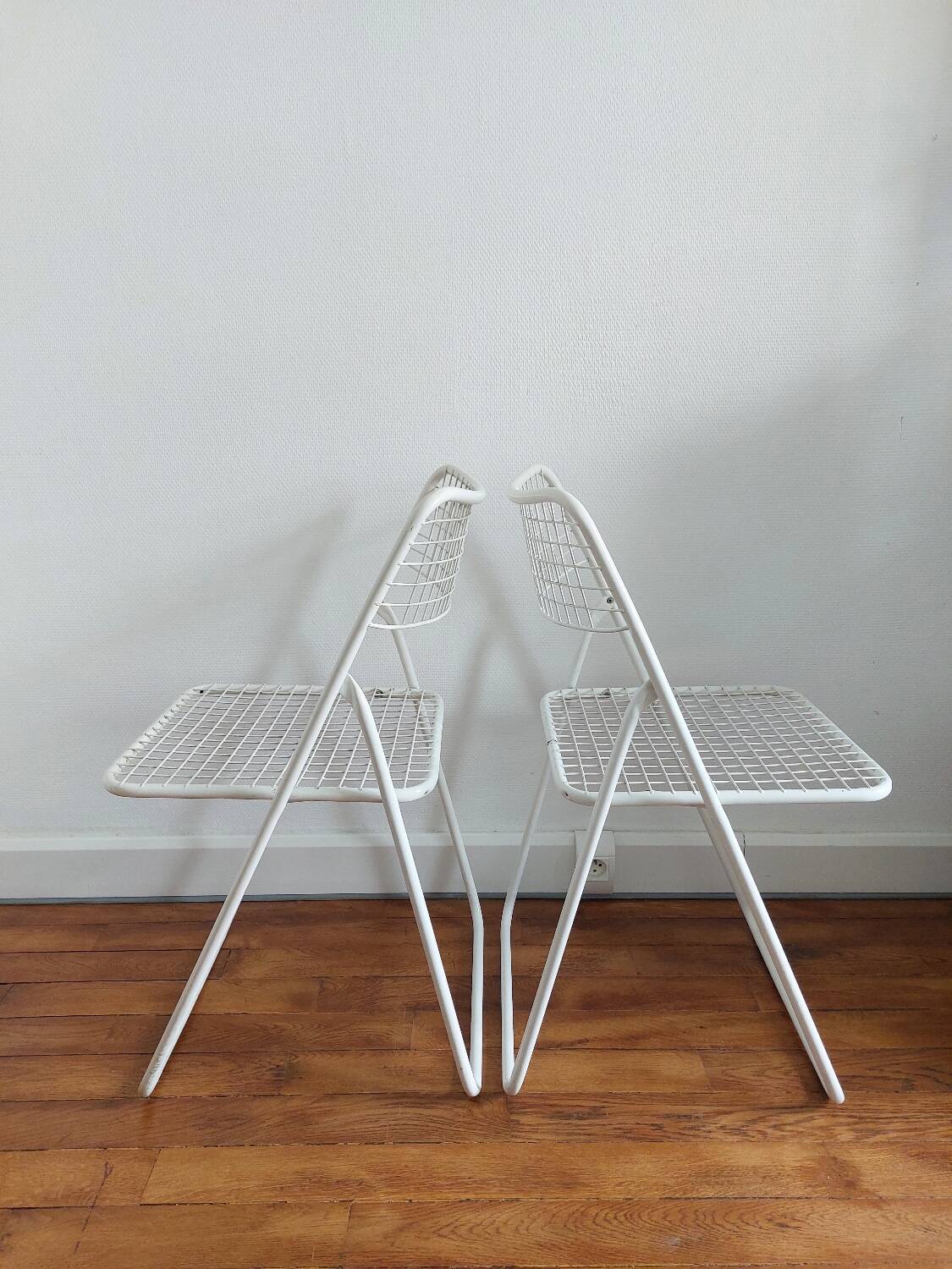 Set of 2 Ted net folding chairs