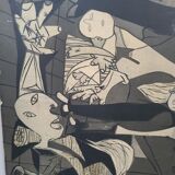 Wooden painting reproduction Picasso Guernica
