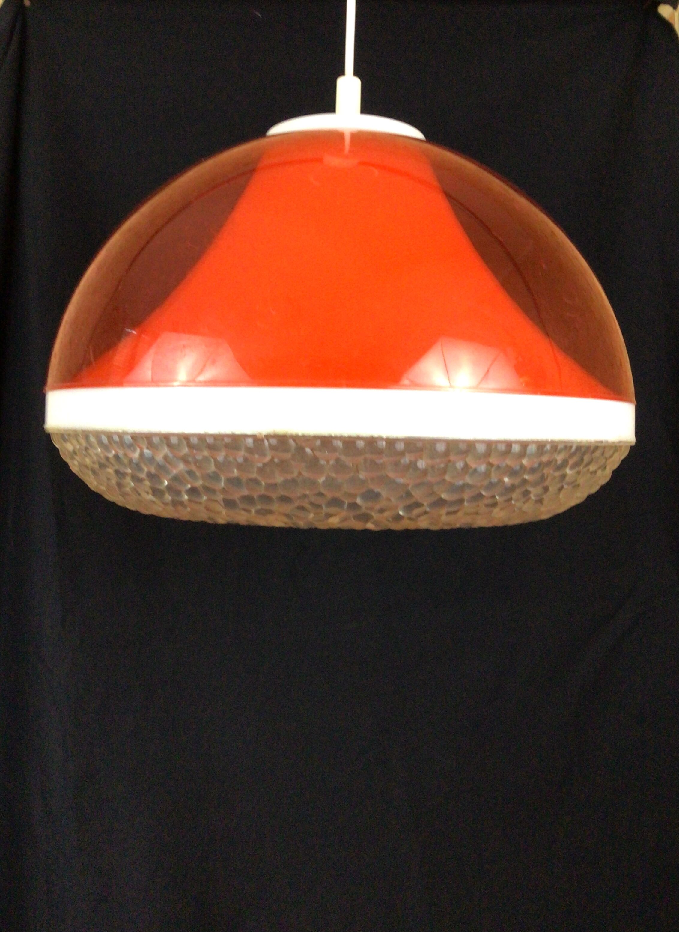 Suspension UFO SpaceAge vintage
