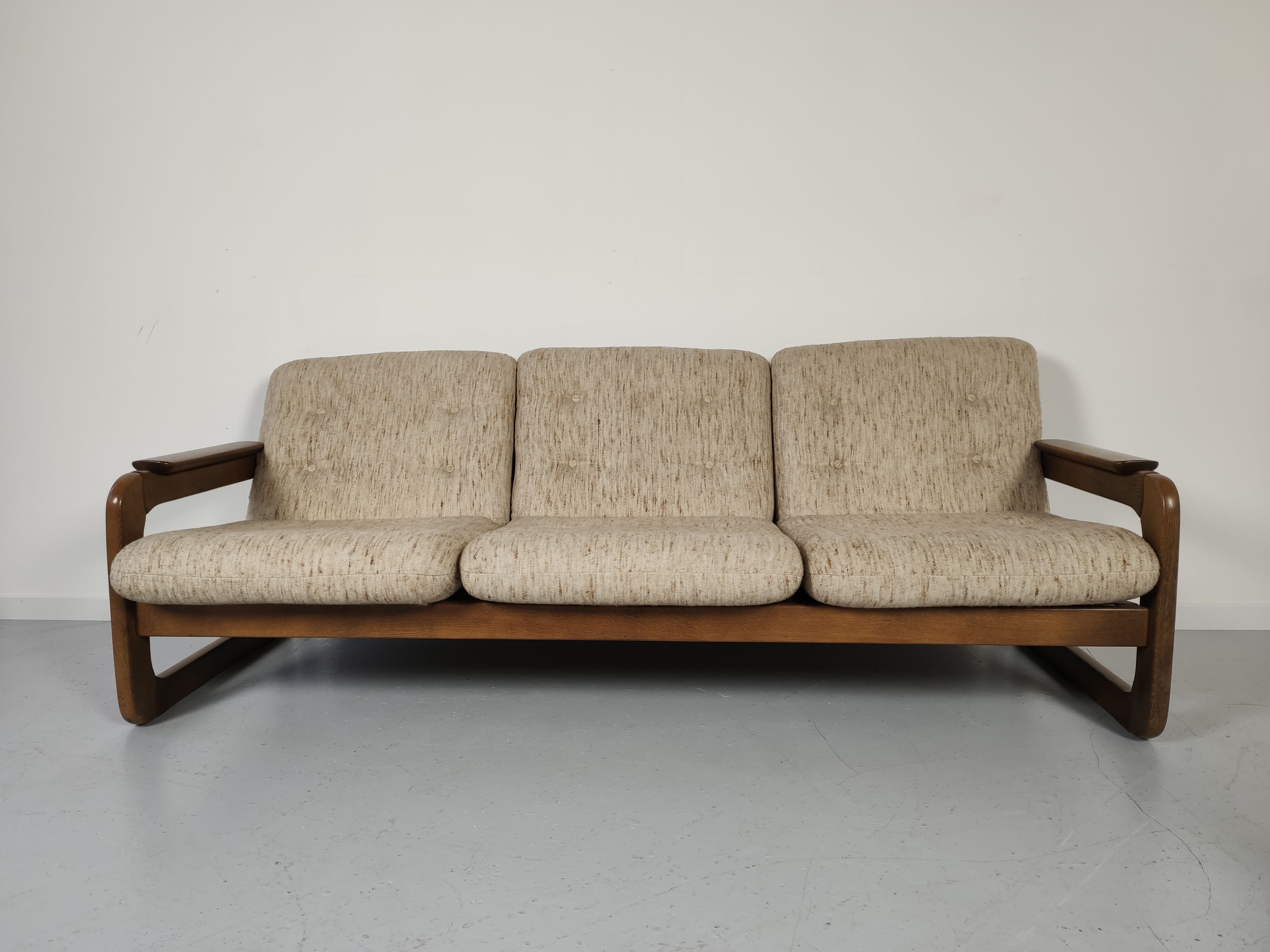 2-seater sofa set - 3-seater - Scandinavian-style 1960s armchair