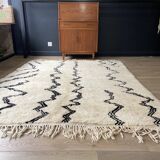 Tapis béni ouarain graphique 200x170cm