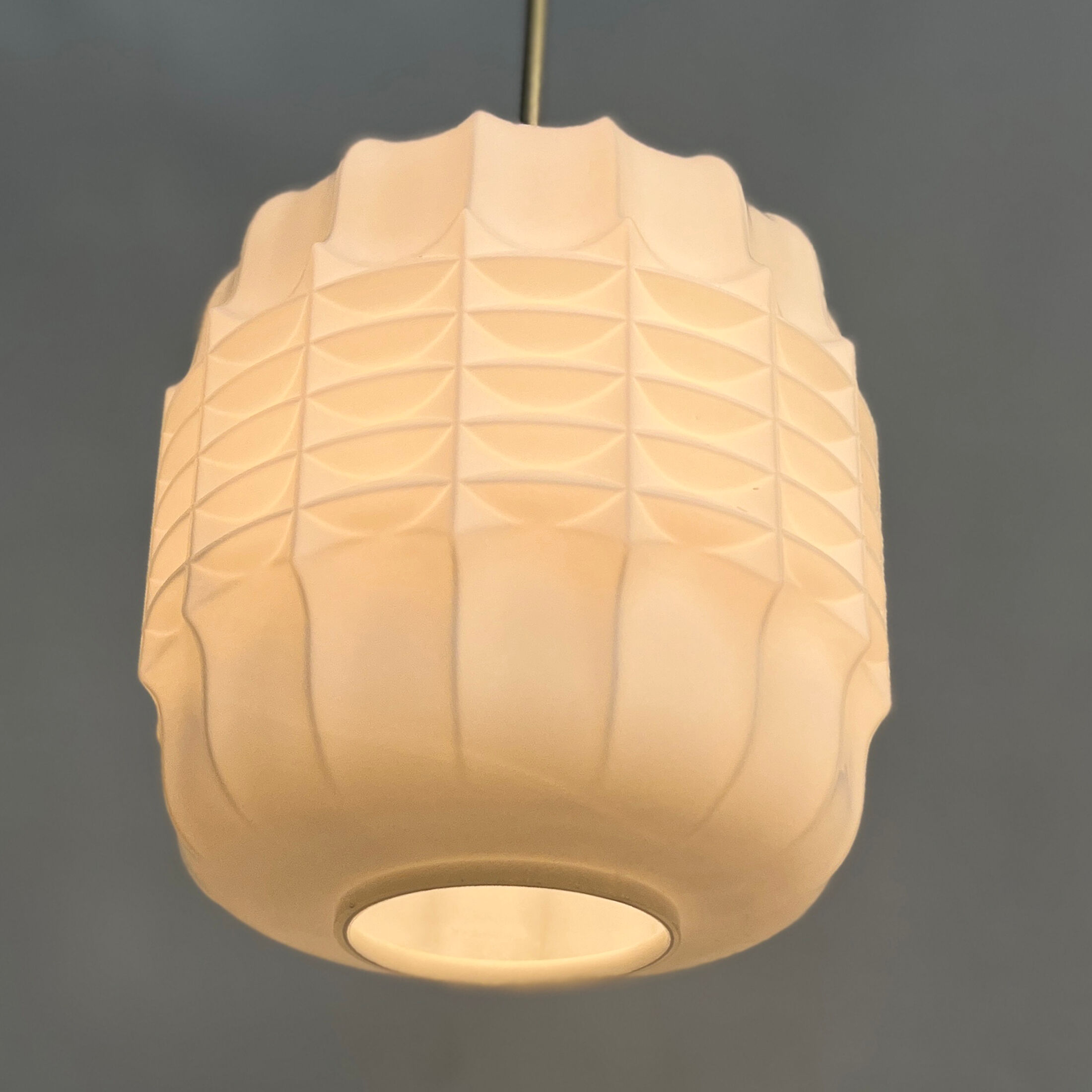 Kamenický Šenov chandelier Czechoslovakia 1960s