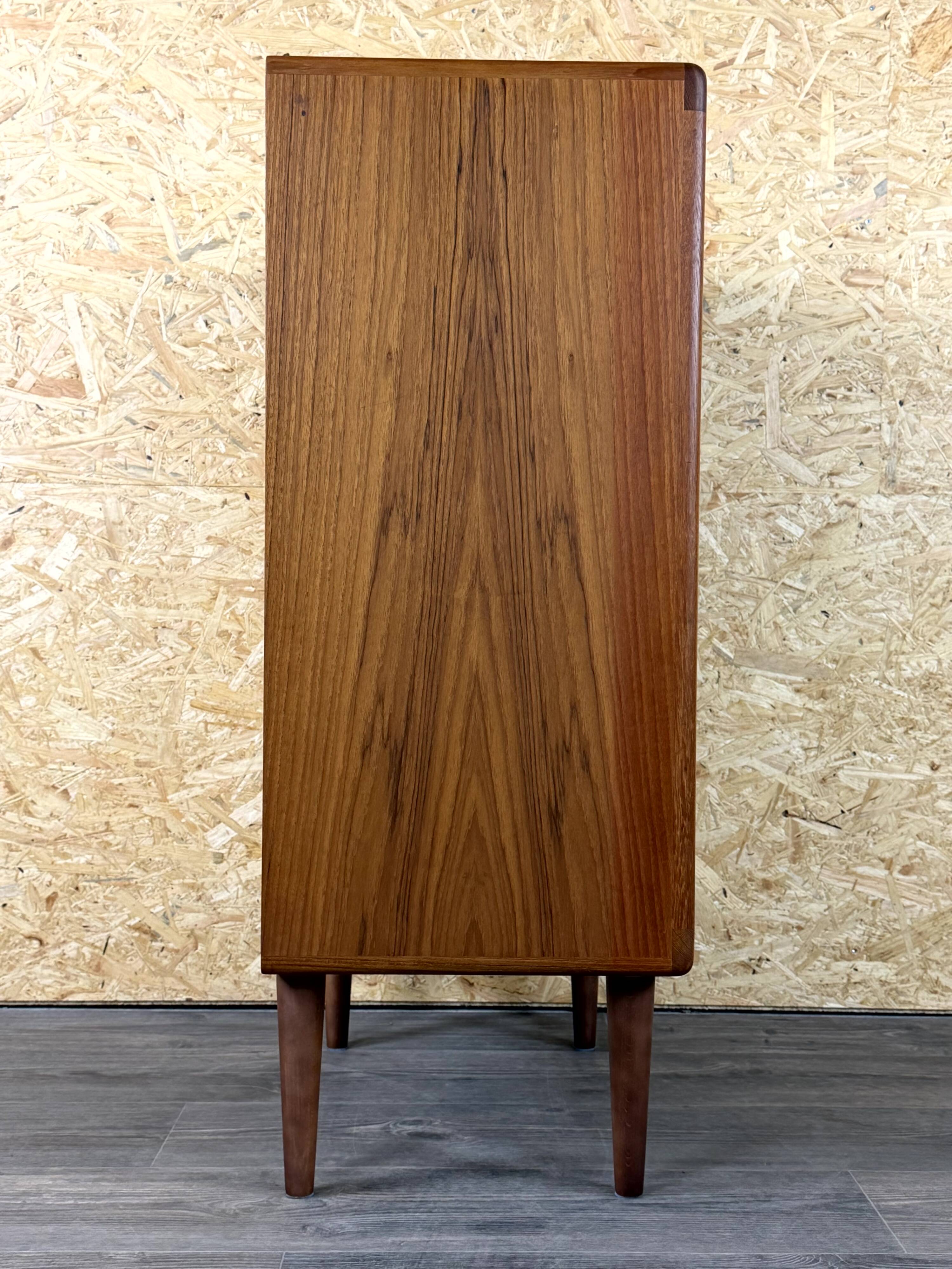 1960s 1970s Teak Sideboard Credenza Cabinet Danish Modern Design Denmark