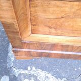 Louis Philippe blond walnut bookcase