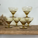 7 Art Deco cups