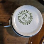 Boch la louvière – delta noix coffee service 1966 – vintage 25 pieces