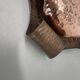 rare handmade solid copper Stilnovo Style Theatre Wall Light, Italy 1950s