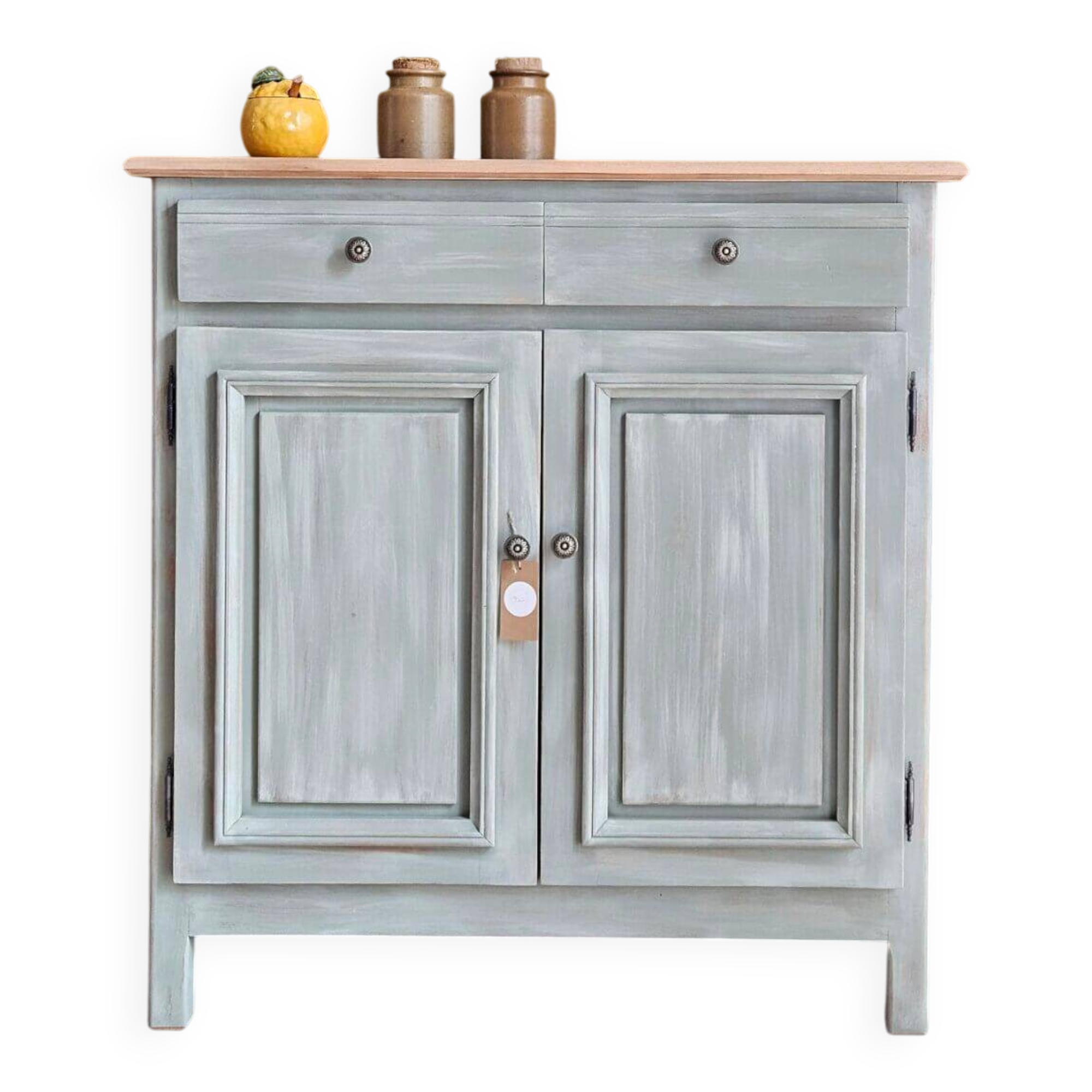 Renovated and distressed Parisian sideboard | Lucien