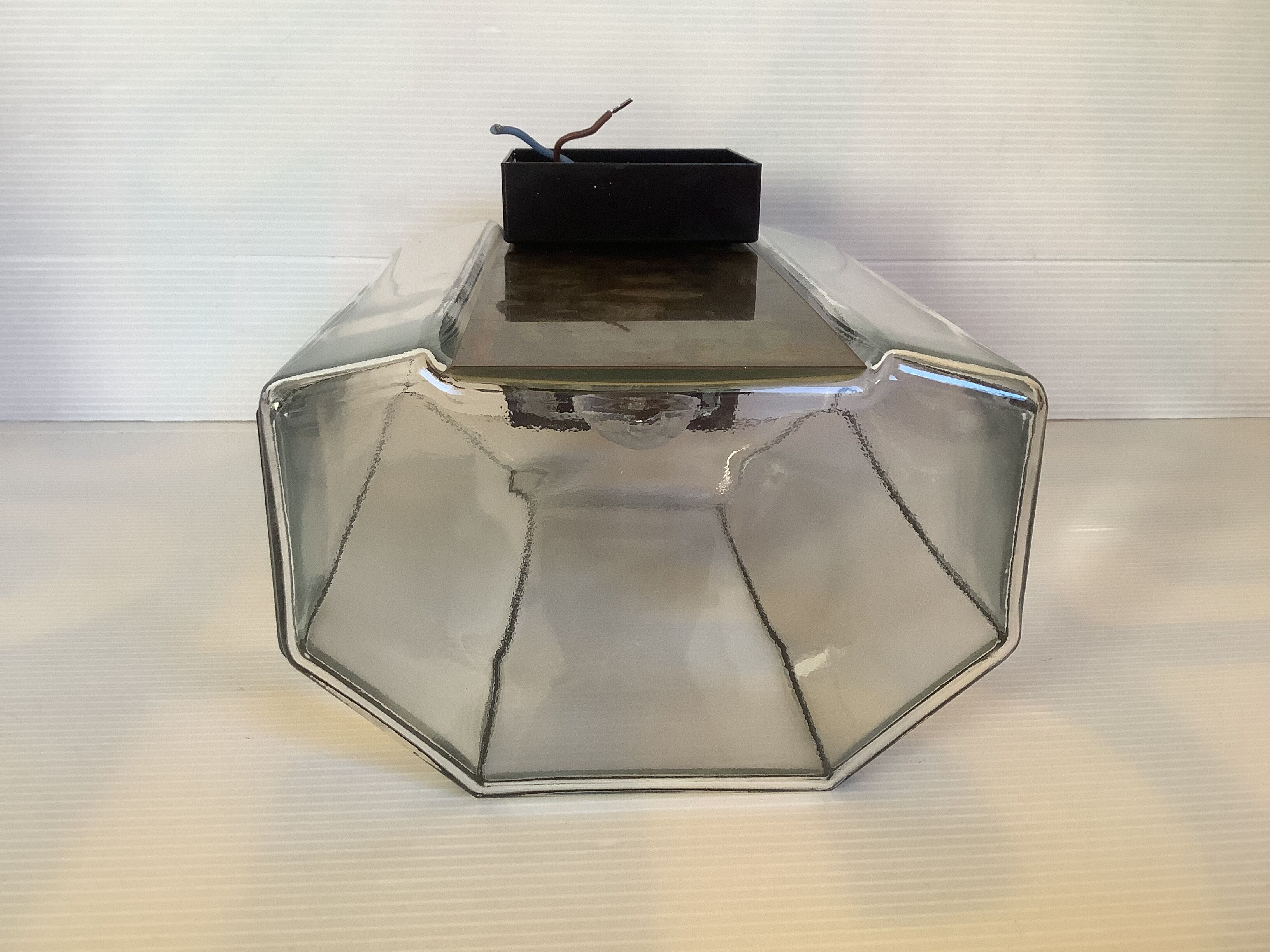 Limburg Glashutte modernist wall light