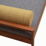 1960s Daybed / Recammiere in grey and yellow