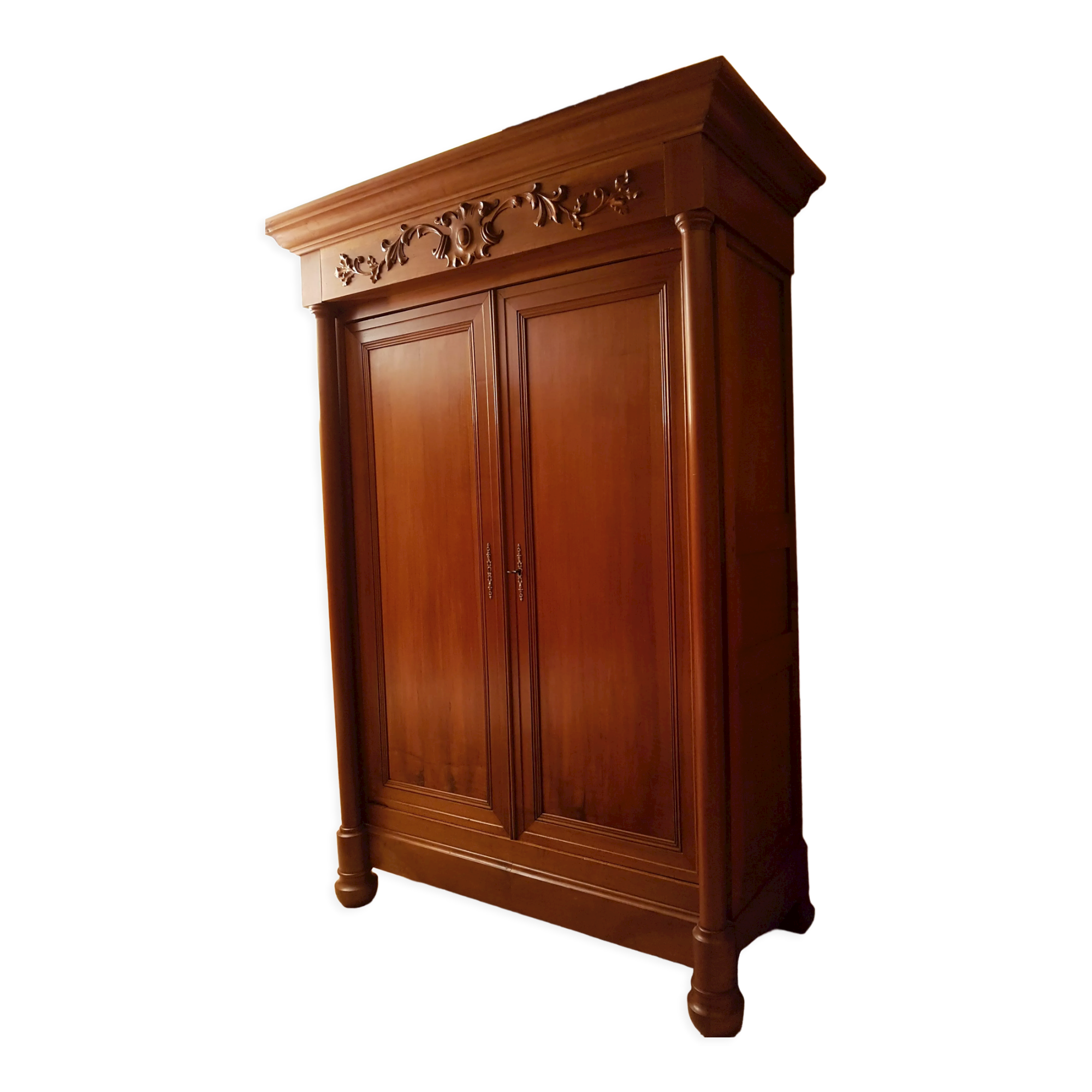 Antique walnut cabinet