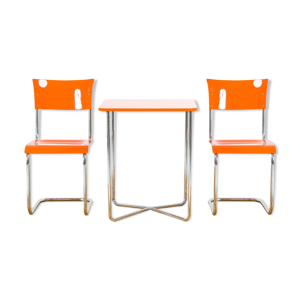 Set de 2 chaises & table Mücke
