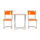 Set de 2 chaises & table Mücke & Melder  années 1940