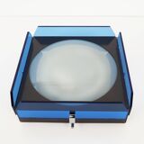 Wall lamp, Murano glass, Italian design, 1970s, manufacture: Vega