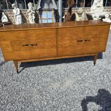 Vintage 4-door sideboard from the 60s in oak