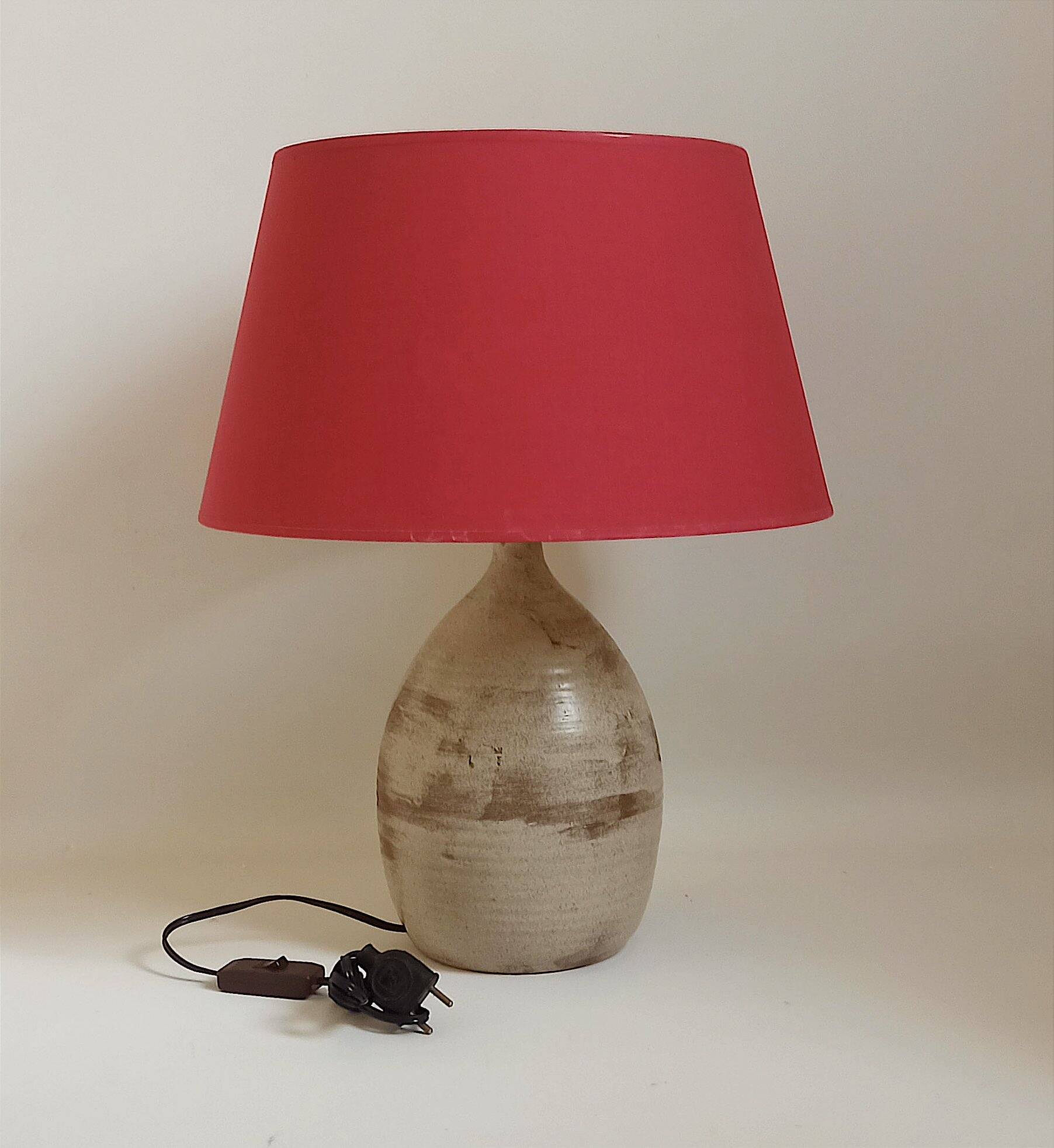 Daris ceramic lamp 1970s Height 51.5 cm
