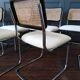 6 chairs cesca Marcel Breuer 1970