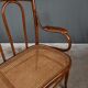 Curved beech bench, stamped J&J Kohn – Early 20th century