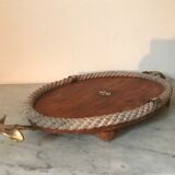 Former marine platter in rosewood