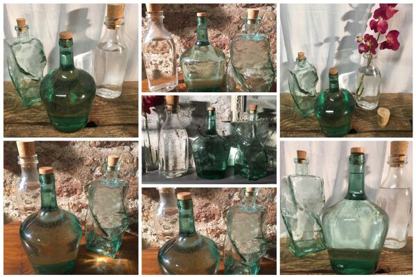 Lot de 3 bouteilles environ 2l