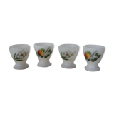 Set of 4 flower and fruit shells