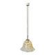 Lampe à suspension originale en verre d'art rayé de Murano vénitien Fazzoletto, Italie,