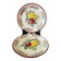 Pair of flat plates, Keller Keramik