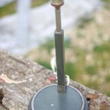 Vintage lamp, industrial metal bedside lamp, table lamp