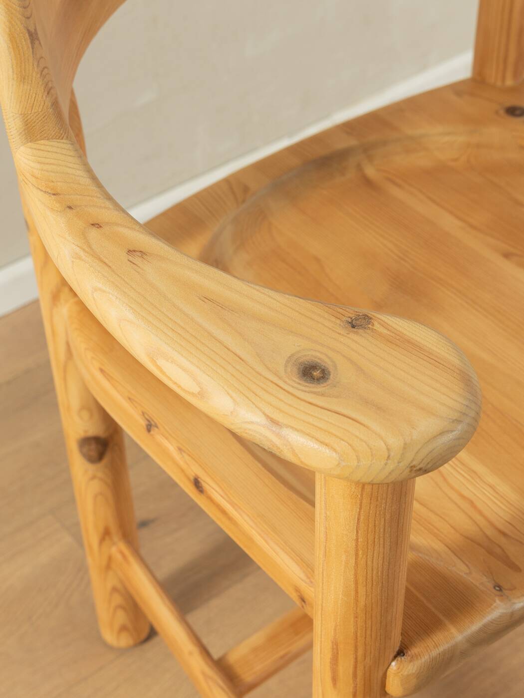 5x Rainer Daumiller Chairs, Solid Pine