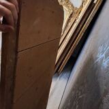 19th century mirror 134x75