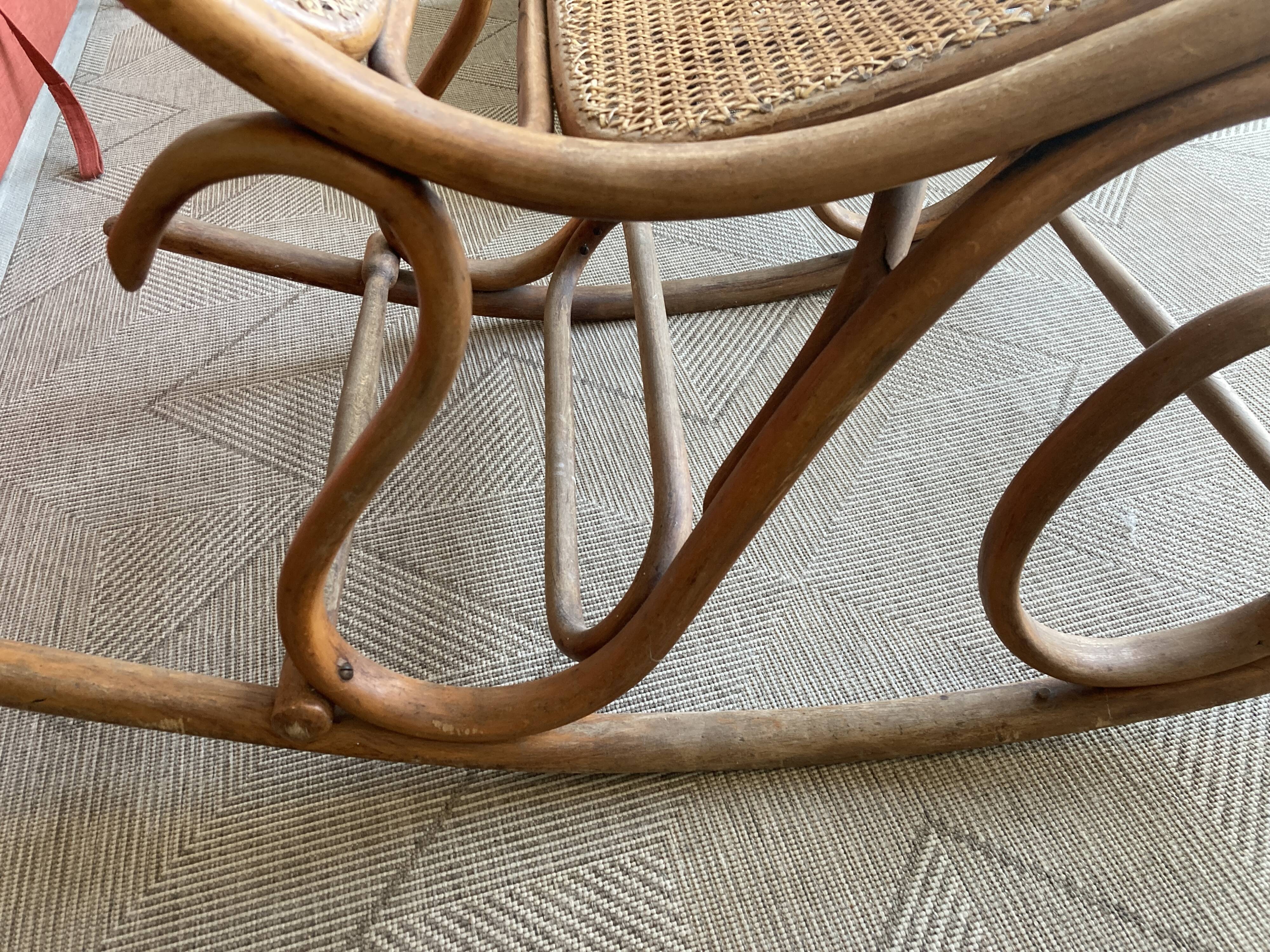 Rocking chair, bentwood