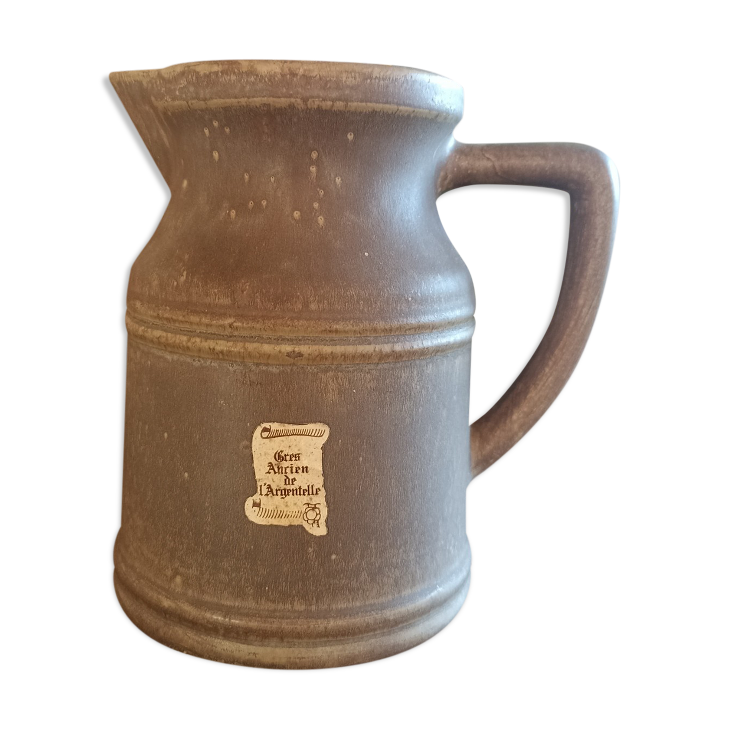 Pitcher in sandstone of the Argentelle