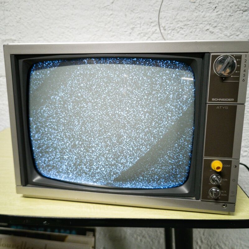 Schneider portable vintage TV