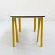Yellow "Trestle" desk by Rodney Kinsman for Bieffeplast, 1980