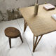 Vintage rattan meal table